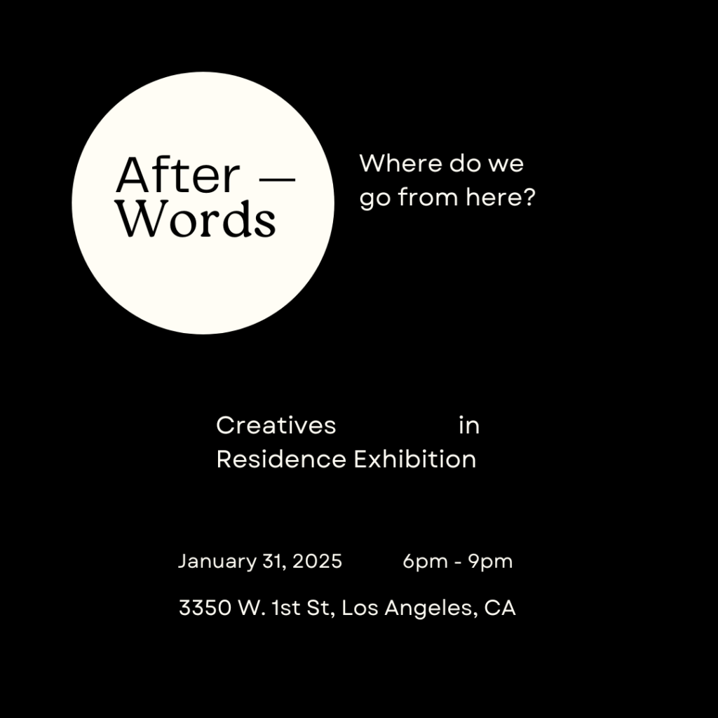 "After-Words" Art Exhibition Friday, January 31st | Painted Brain Community Center