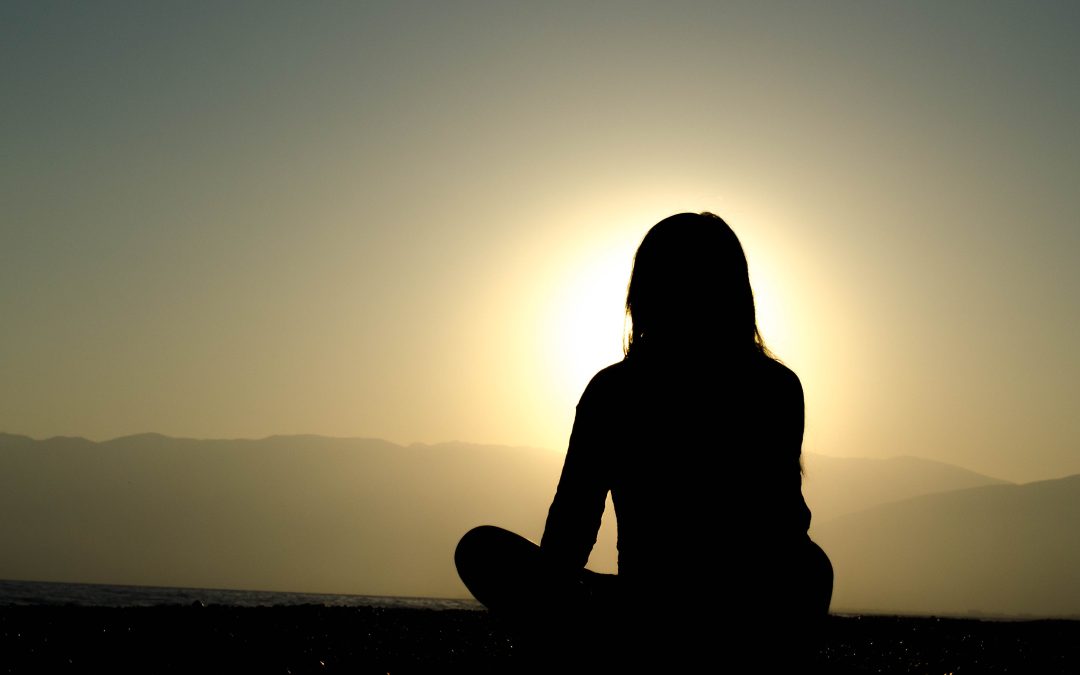 The practice meditation to improve mental health
