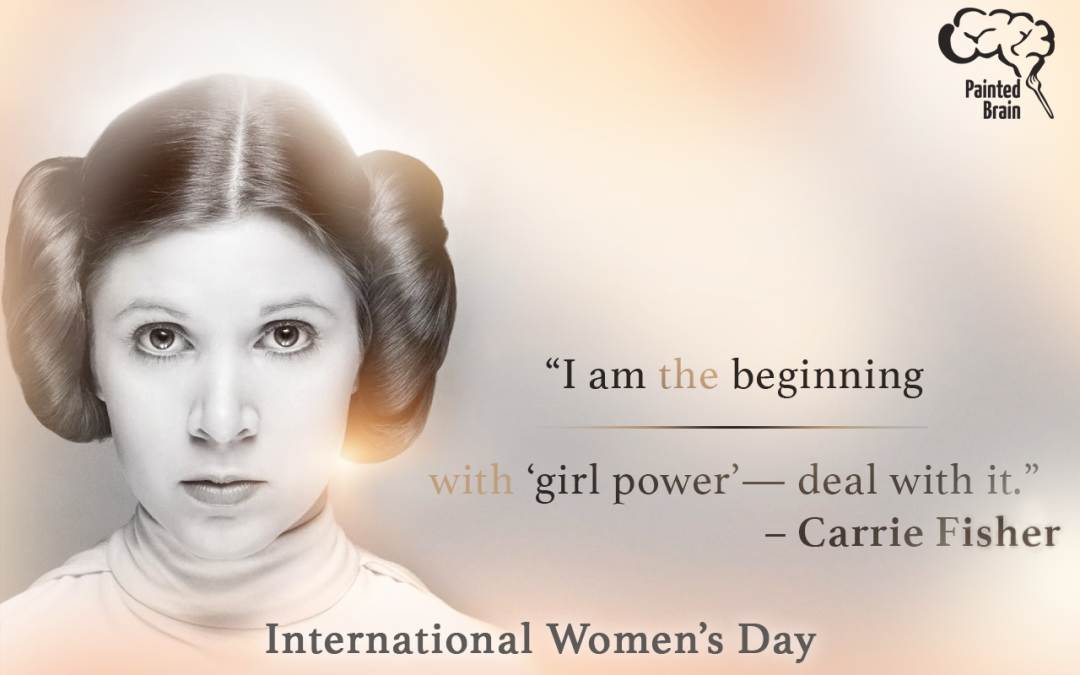 A Tribute to Carrie Fisher For International Women's Day