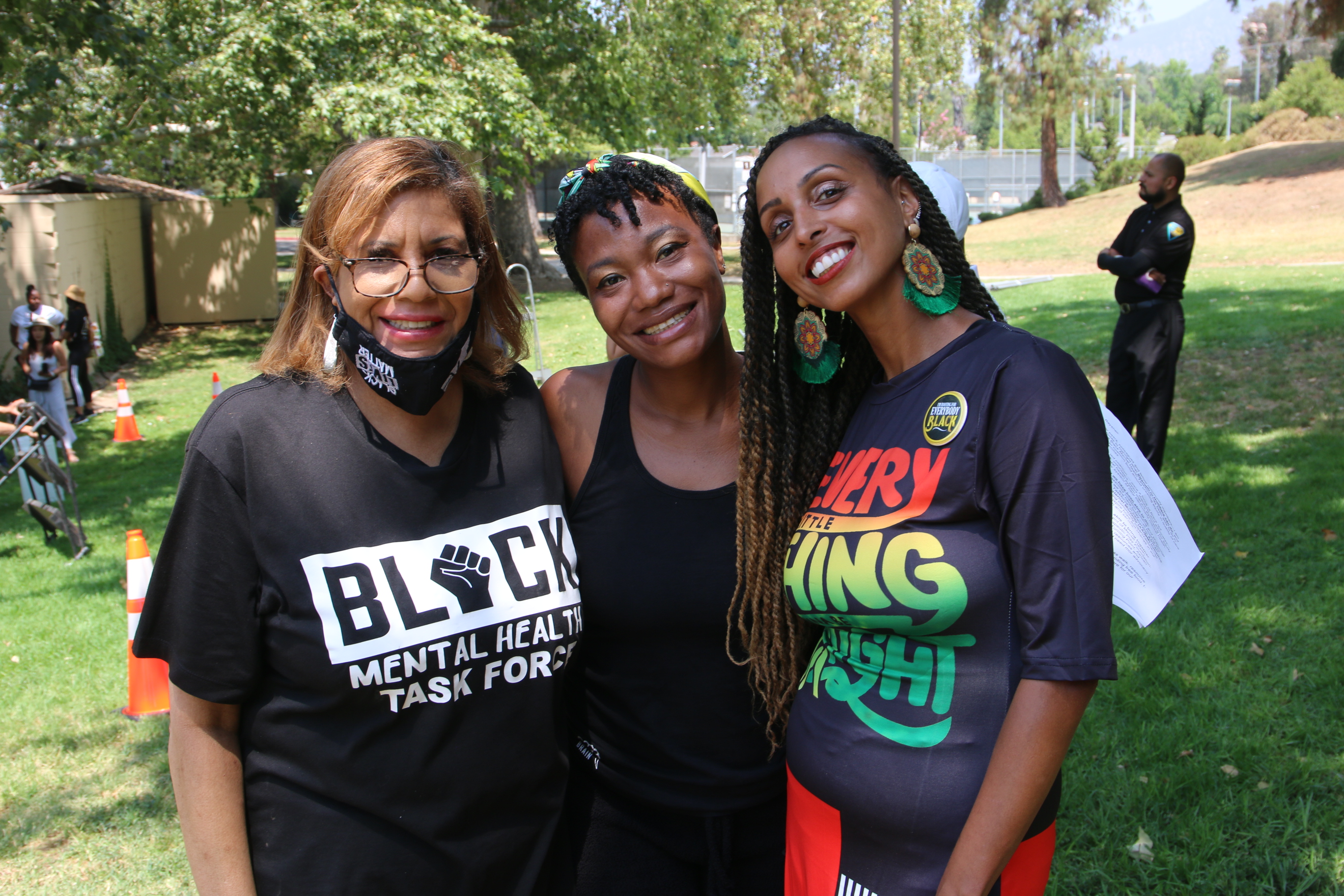 Juneteenth event at Alta Loma park with Black Mental Health Task Force