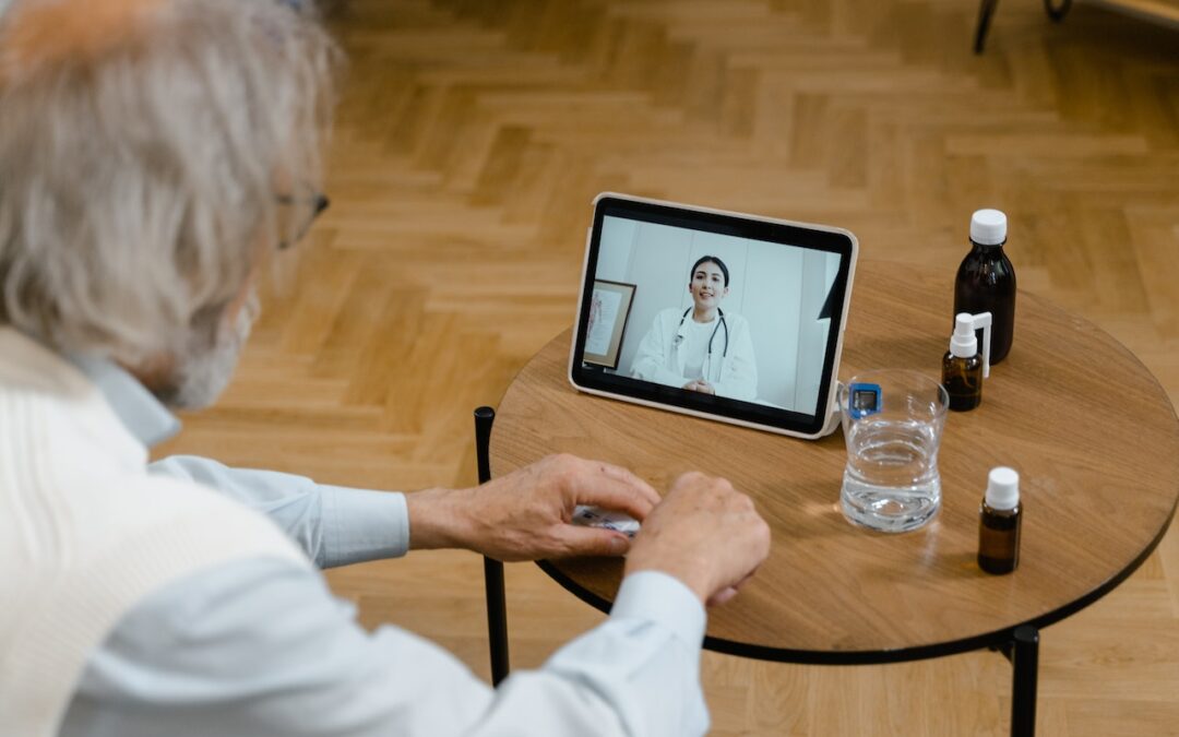 A Doctor Doing an Online Consultation