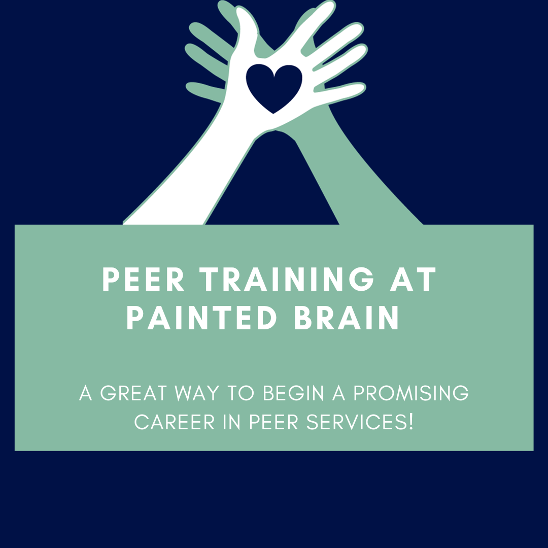 Blue Illustrated Graphic Flyer for Peer Training