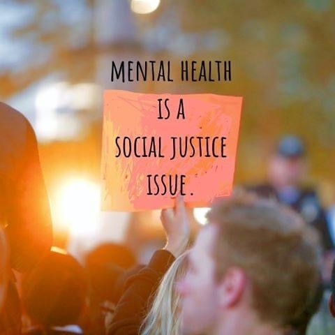 Instagram Post on Mental Health is a Social Justice Issue