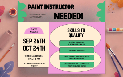 Painted Brain is looking for a Bilingual (Spanish & English) Art Instructor