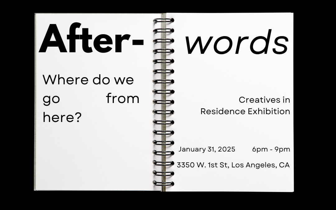 “After-Words” Art Exhibition Friday, January 31st | Painted Brain Community Center